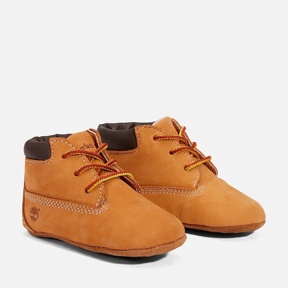 Timberland Infant Crib Leather Booties Size 3